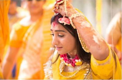 Mohena Kumari Singh Haldi