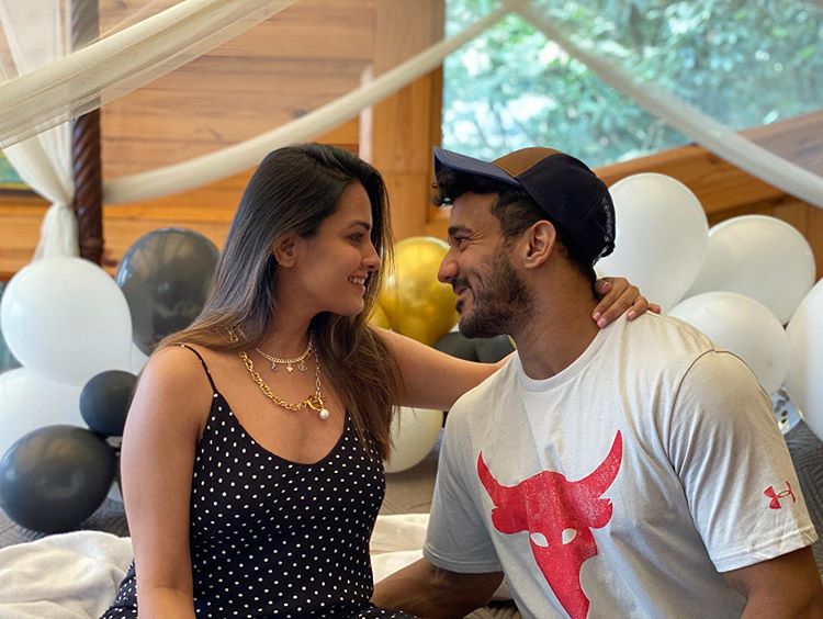 Anita Hassanandani and Rohit Reddy