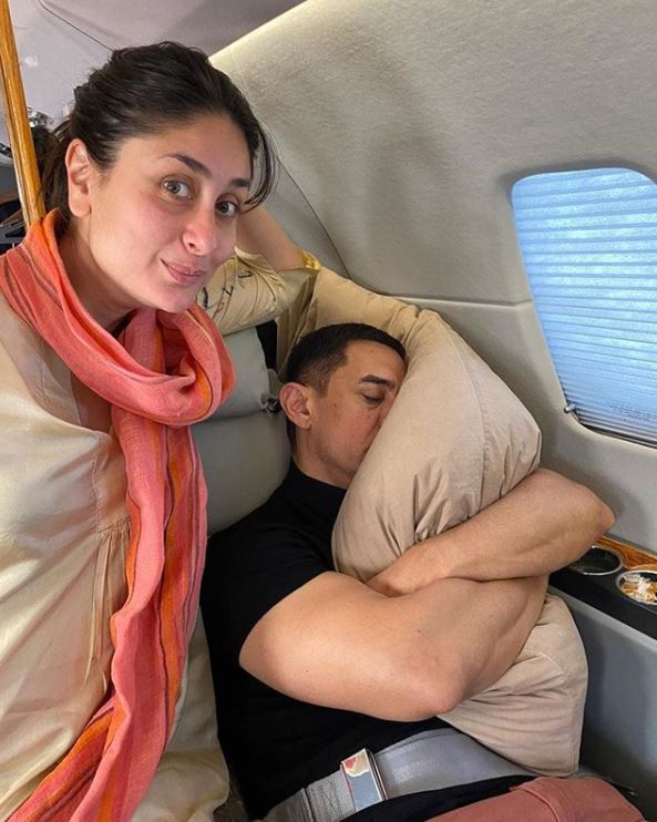 Kareena Kapoor Khan and Aamir Khan