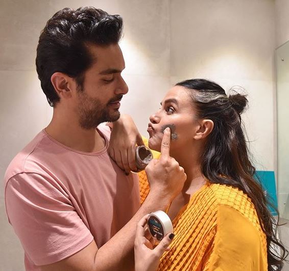 Neha Dhupia and Angad Bedi