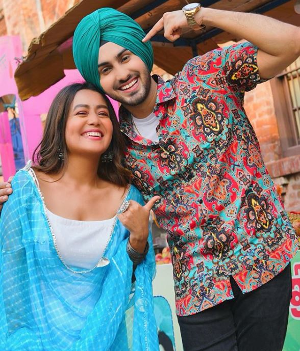 Neha Kakkar and Rohanpreet Singh