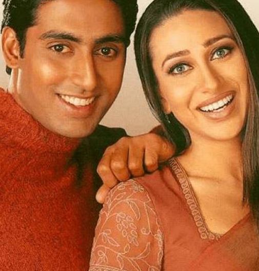 Karisma Kapoor and Abhishek Bachchan