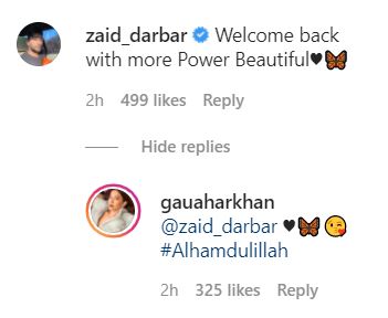Gauahar Khan and Zaid Darbar