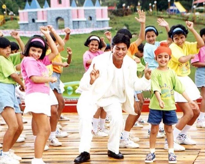 Parzaan Dastur and Shah Rukh Khan