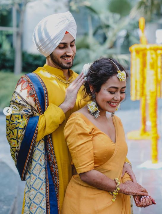 Neha Kakkar and Rohanpreet SIngh 