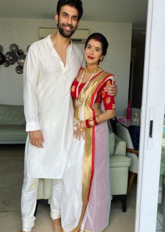 Charu Asopa Rajeev Sen Durga Ashtami