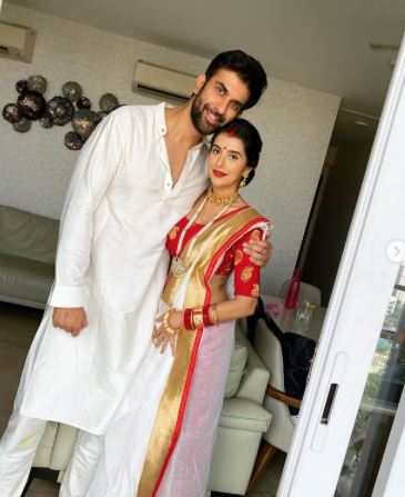 Charu Asopa Rajeev Sen Durga Ashtami