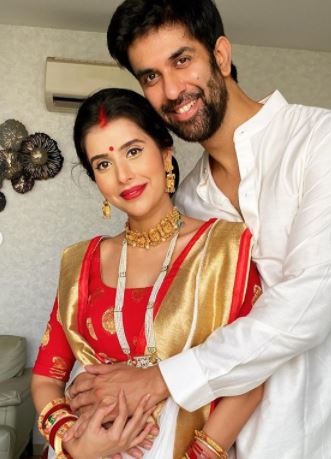 Charu Asopa Rajeev Sen Durga Ashtami