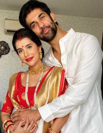 Charu Asopa Rajeev Sen Durga Ashtami