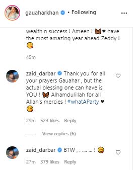 Gauahar Khan Zaid Darbar