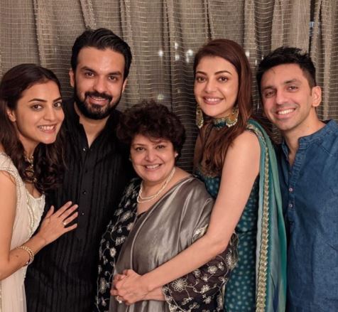 Kajal Aggarwal Family