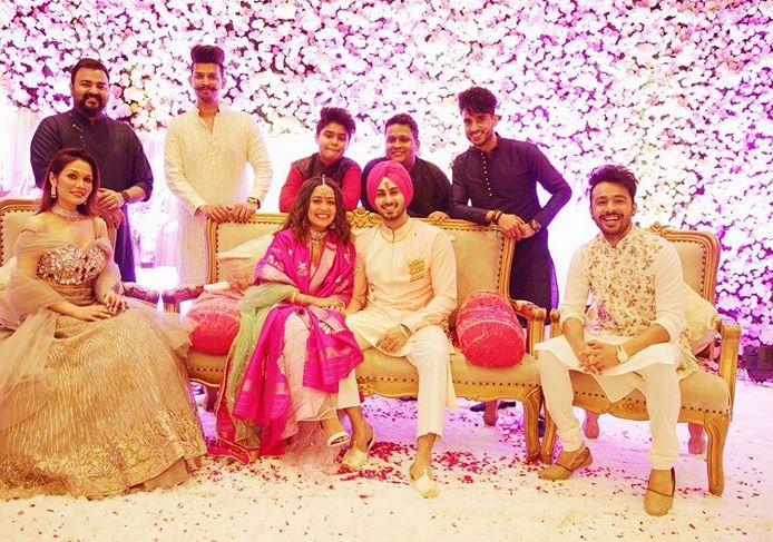 Neha Kakkar and Rohanpreet Singh