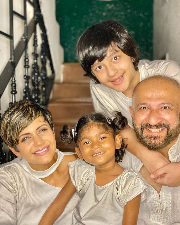 Mandira Bedi, Raj Kaushal, Vir Kaushal and Tara Bedi Kaushal