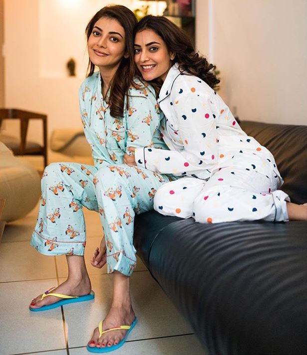 Kajal Aggarwal and Nisha Aggarwal