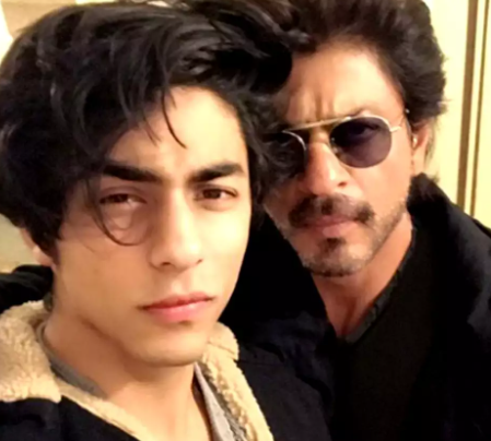 srk with son