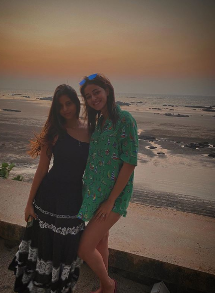 Ananya Panday and Suhana Khan
