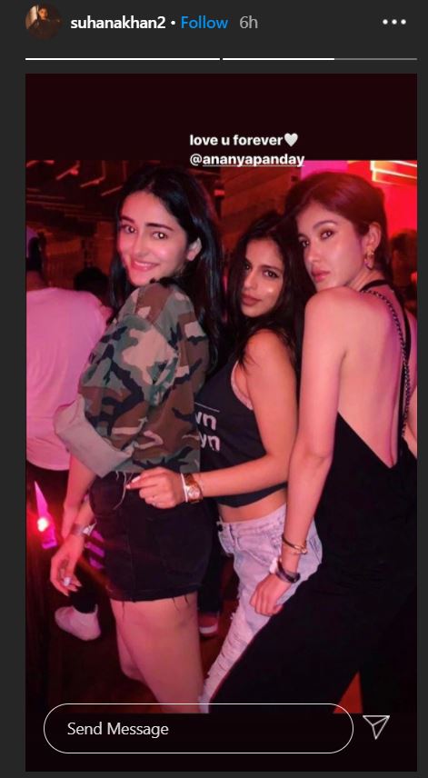 Ananya Panday Suhana Khan and Shanaya Kapoor