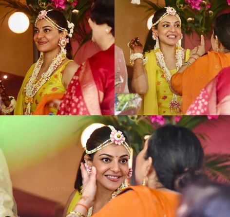 Kajal Aggarwal Haldi