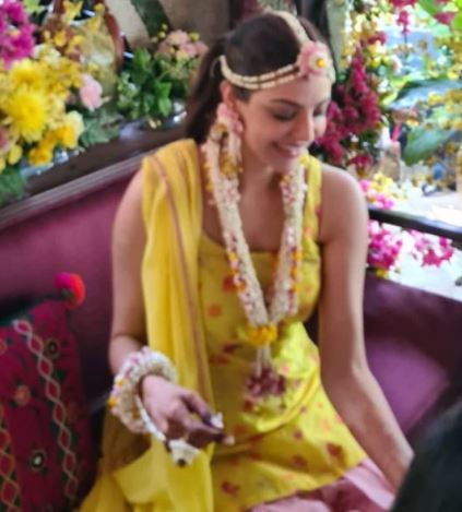 Kajal Aggarwal Haldi