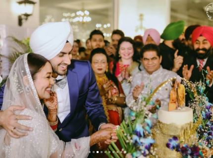 Neha Kakkar Rohanpreet Singh Reception