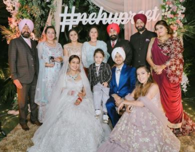 Neha Kakkar Rohanpreet Singh Reception