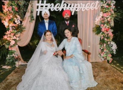 Neha Kakkar Rohanpreet Singh Reception