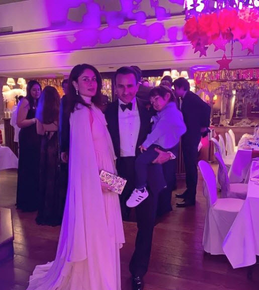 saif ali khan, kareena kapoor khan and taimur ali khan