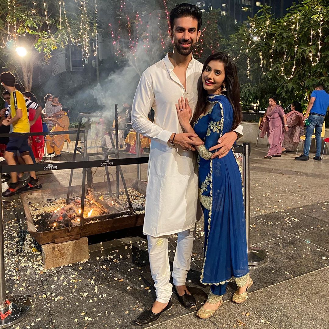 Charu Asopa first lohri