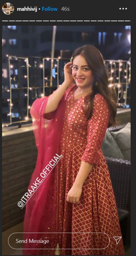 Mahhi Vij and Jay Bhanushali