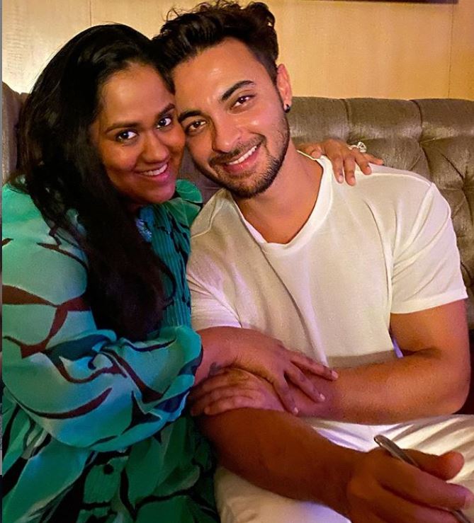 Arpita Khan and Aayush Sharma