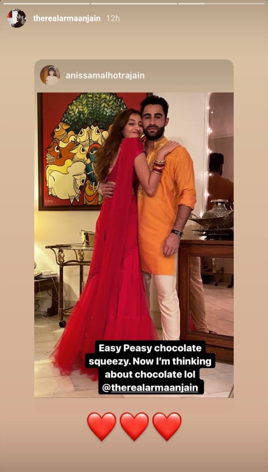 Armaan Jain and Anissa Malhotra