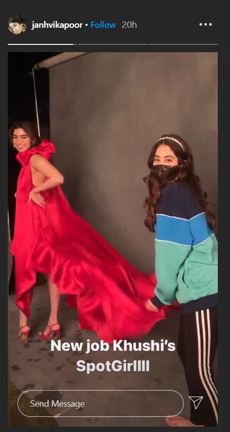 Janhvi Kapoor and Khushi Kapoor