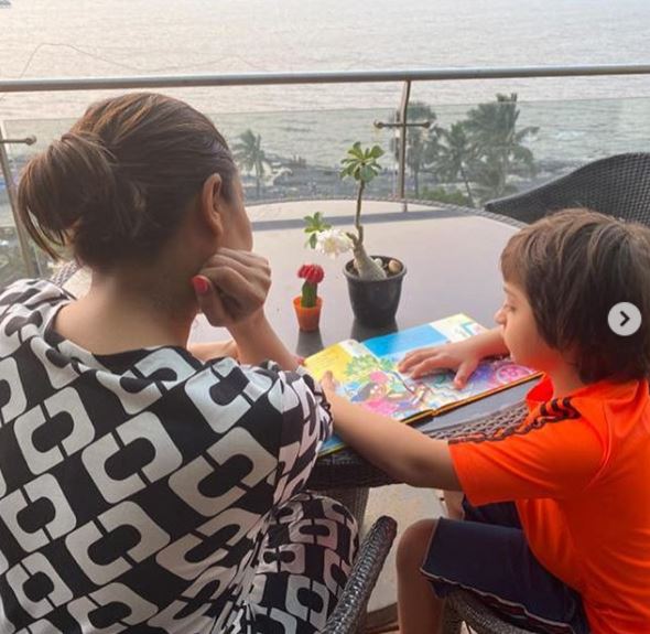 Gauri Khan and AbRam Khan