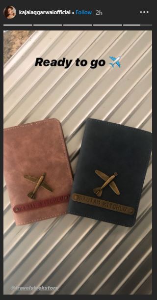 Kajal Aggarwal Honeymoon