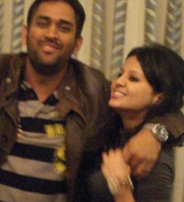 Sakshi Singh Dhoni and Mahendra Singh Dhoni
