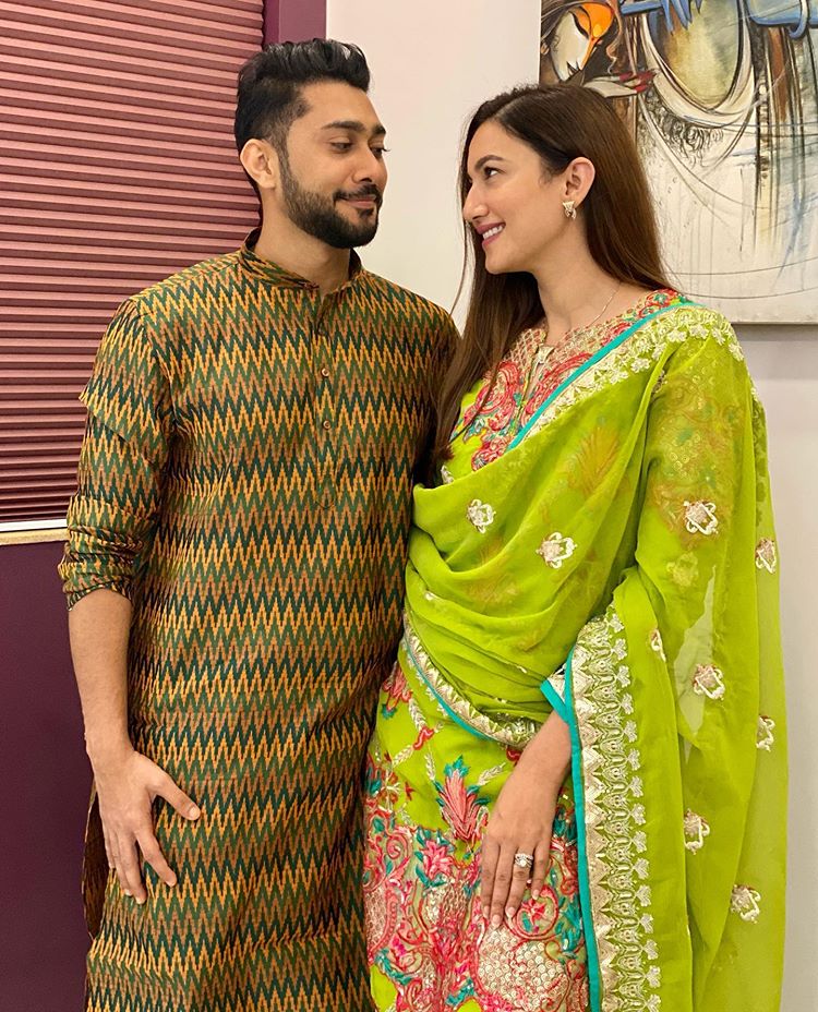 Gauahar Khan and Zaid Darbar