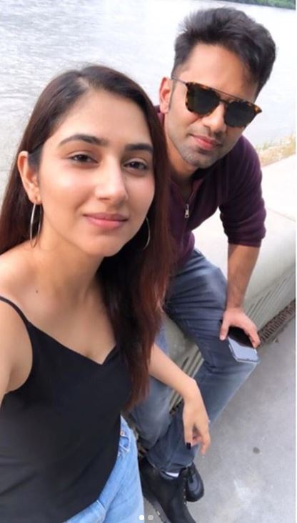 Rahul Vaidya and Disha Parmar