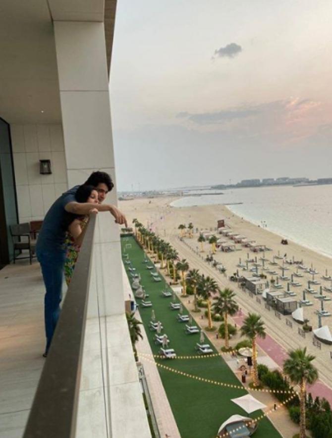 Mahesh Babu and Sitara