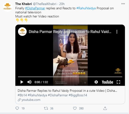 Rahul Disha Proposal