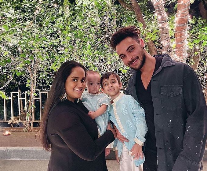 Arpita Khan and Aayush Sharma