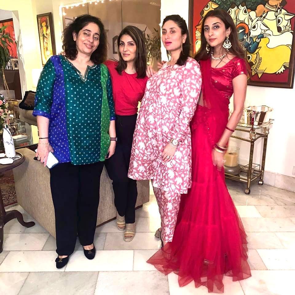 Kareena Kapoor Khan, Riddhima Kapoor Sahni and Anissa Malhotra