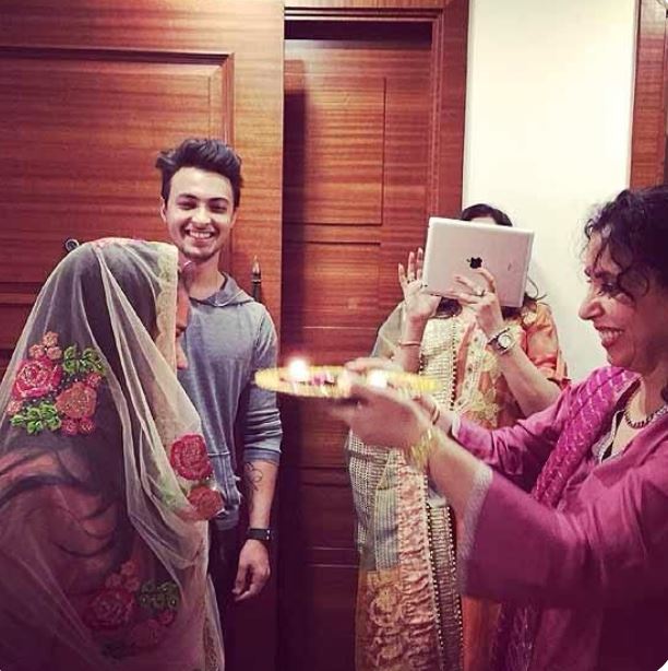 Arpita Khan Sharma and Aayush Sharma