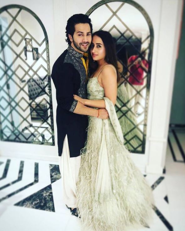 Varun Dhawan and Natasha Dalal