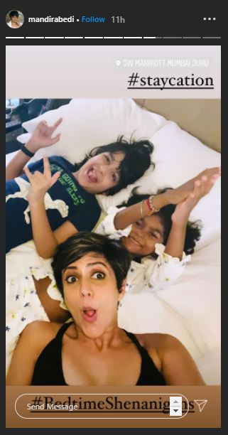 Mandira Bedi Kids
