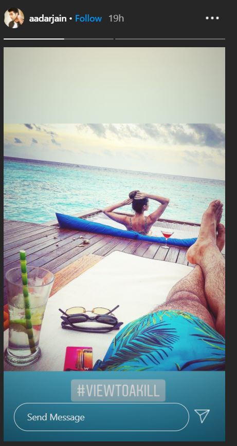 Tara Sutaria and Aadar Jain