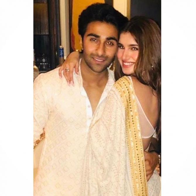 Aadar Jain and Tara Sutaria