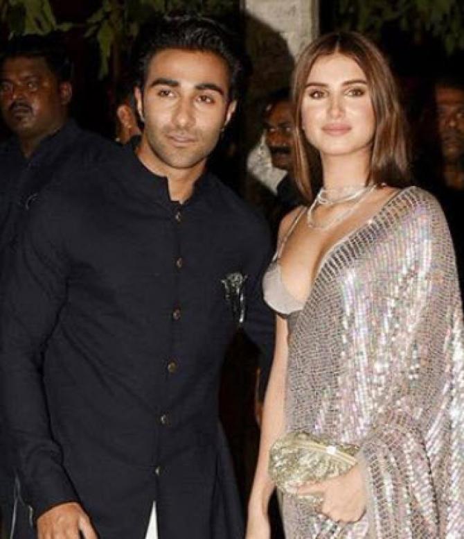Aadar Jain and Tara Sutaria