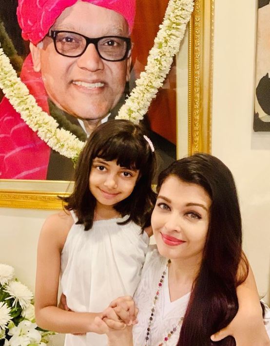 Aishwarya Rai Bachchan and Aaradhya Bachchan