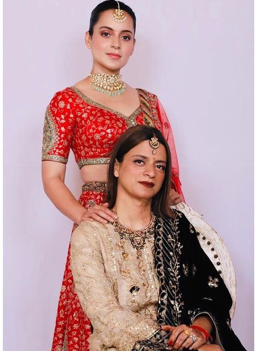 Kangana Ranaut and Rangoli Chandel