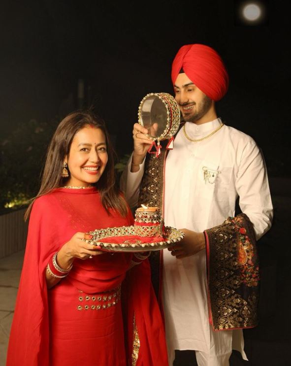 Neha Kakkar and Rohanpreet Singh
